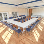Tagungen im blauen Saal Gasthaus Johanning